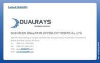 DUALRAYS D5 LEDの三に証拠ライト4ft 40W 160LPW効率0-10V DALIの薄暗くなること