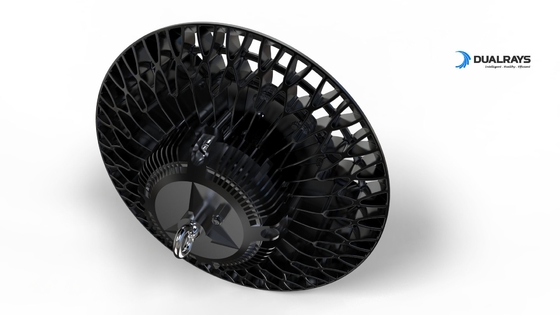 スーパーマーケットの表示のための保証5年ののIP65 100W LED UFO LEDライト