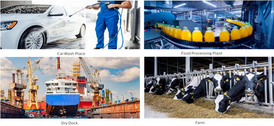 1.2m 40W IP69K IK10 TB7 LEDチューブライト Anto-UV アンモニア対応 農業用 3線または5線貫通型連結可能