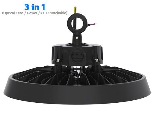 300W 150LPW HB5 スーパーハイベイ DIP パワー (100%-80%-60%), 3 CCT と 30W@3 HRS 緊急機能はオプション