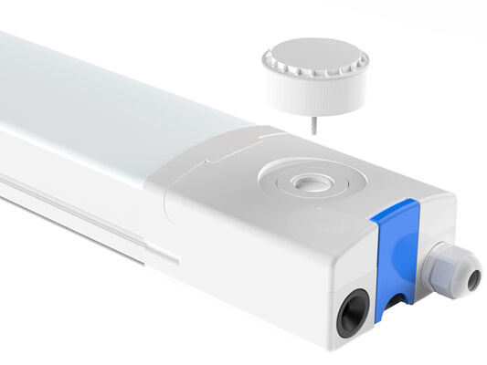 5フィート/60W D4 LED 防湿型ランプ、最大160 LPW、ループイン/アウトワイヤー3*1.5/2.5mm2または5*1.5/2.5mm2ケーブルスルー