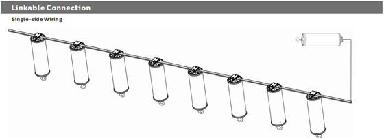 Dualrays D2シリーズ50Wは屋外および屋内LEDの三証拠LEDライト160LMW 5ftに長く当て木をする