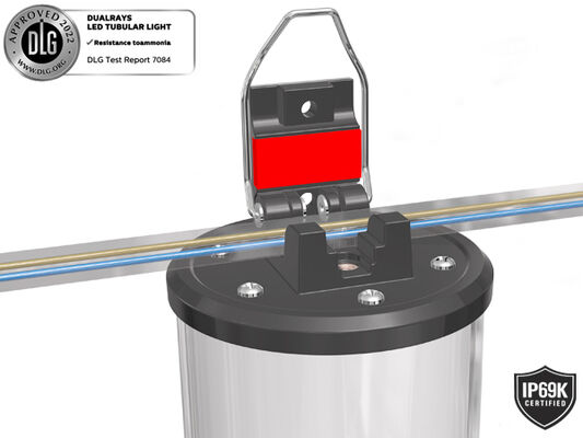 地下のPaking緊急LEDの三証拠ライト完全なPCハウジングIP65 IK08