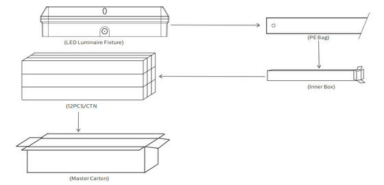バルクヘッド LED ポーチ ライト 8W、3CCT および電源切り替え可能