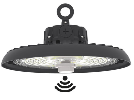 HB3 DIP 切り替え可能な電源と 3CCT UFO LED ハイベイライト 100W 150LPW 倉庫および物流ホールに適用 ヨーロッパの倉庫に在庫