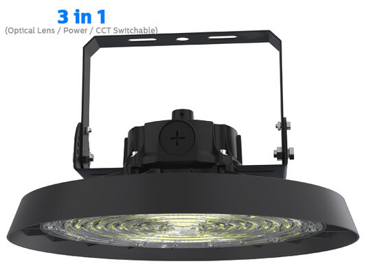 200lm/W IP66 IK08 ENEC RG1 アルミニウム DUALRAYS LIGHTING HB5 ハイベイライト 200W 1-10V 120-277V 調光可能 倉庫 工場 物流ホール 100000h