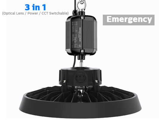80W 100W 120W DUALRAYS LIGHTING HB5 UFO LED ハイベイライト 200lm/W IP65 IK08 LiteOn 5050 6500K 倉庫照明 7 年保証