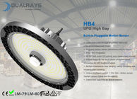 HB4プラグイン可能なモーションセンサーのループ掛かる天井の土台の壁の台紙の管の土台Installaをつける160LPW LEDの高い湾