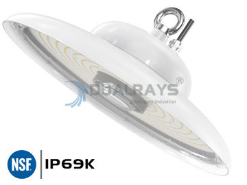 UFO高い湾ライトIP69K IK10 150W 140LPW食糧工場スーパーマーケット
