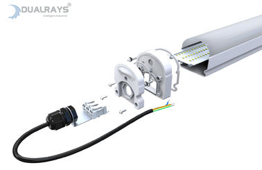 防水IP65 18w 36w 45w LEDの三証拠ランプのPCアルミニウム材料