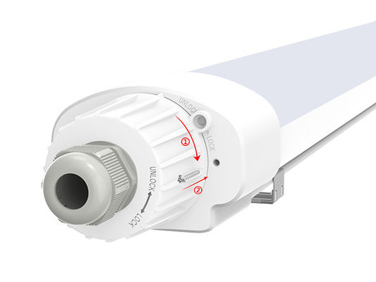 完全なプラスチック収容LEDの三証拠ライトIP66 IK10 20W 120か160LPW容易な配線