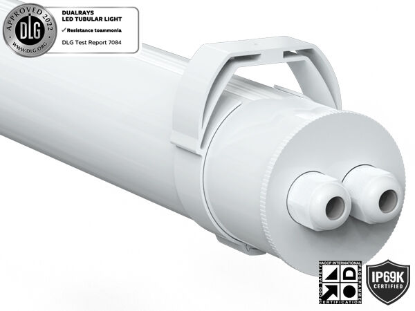IP69K IP66 TB7 スーパーLEDチューブルライト DIP 切り替える電源/3CCT/3相 160LPW 効率