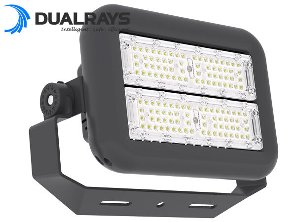 100W マリン LED フラッドライト、Stainess Steel 316 ブラケットとハードウェアを備え、プロ仕様の光学機器で最大の耐腐食性を実現