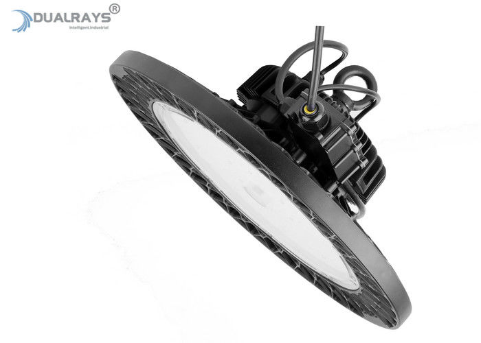 高い発電HB5 UFOが高い湾ライト60° 90° 120°ビーム角のダイスを導いたDualrays 300Wは鋳造アルミ50/60hzを