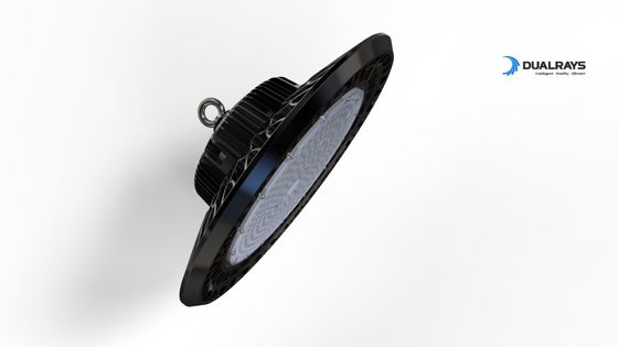 SMD3030 UFO LED高い湾ライト100W IP65 140LPW視覚レンズ保証5年の